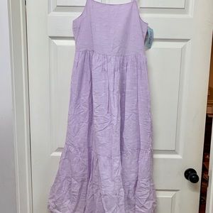 Cat & Jack lavender maxi dress